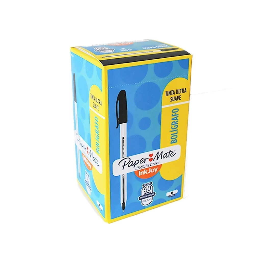 Boligrafo PM Inkjoy Negro c/u cajax50