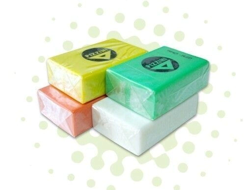 Goma escolar mini 30x20x10 mm Fluo