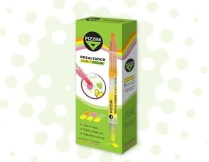 Resaltador Doble Pta Bisel Pastel