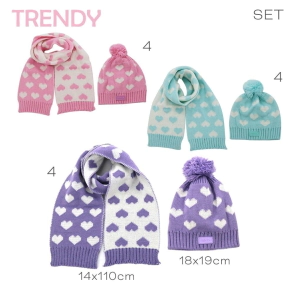Set Gorro y Bufanda Trendy